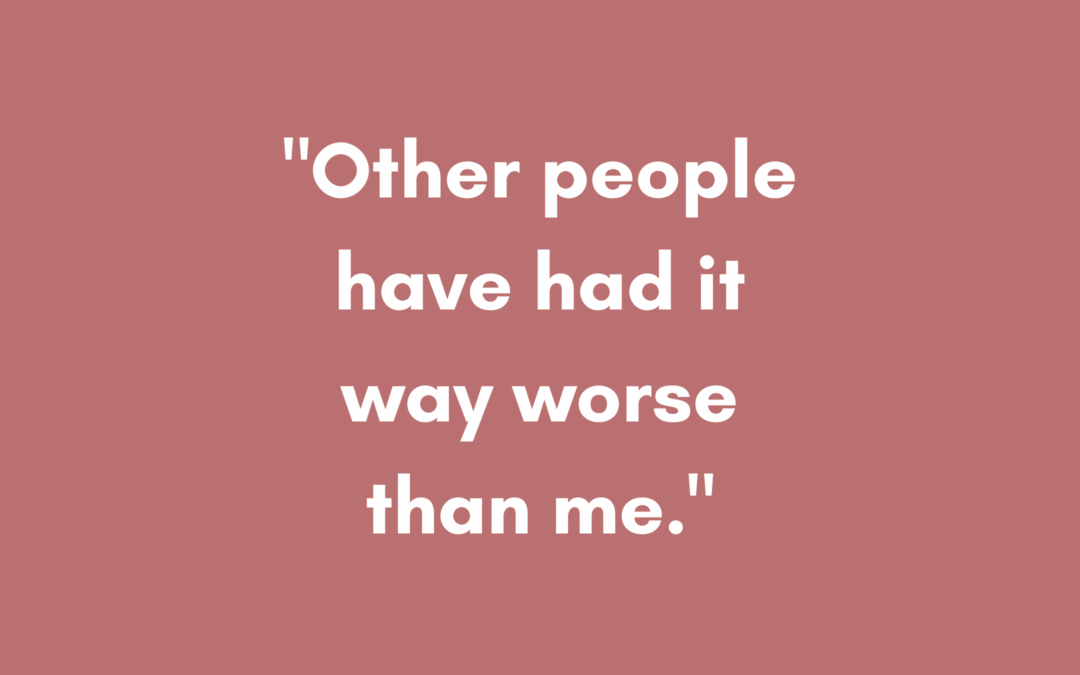 A few thoughts on childhood trauma and adversity.